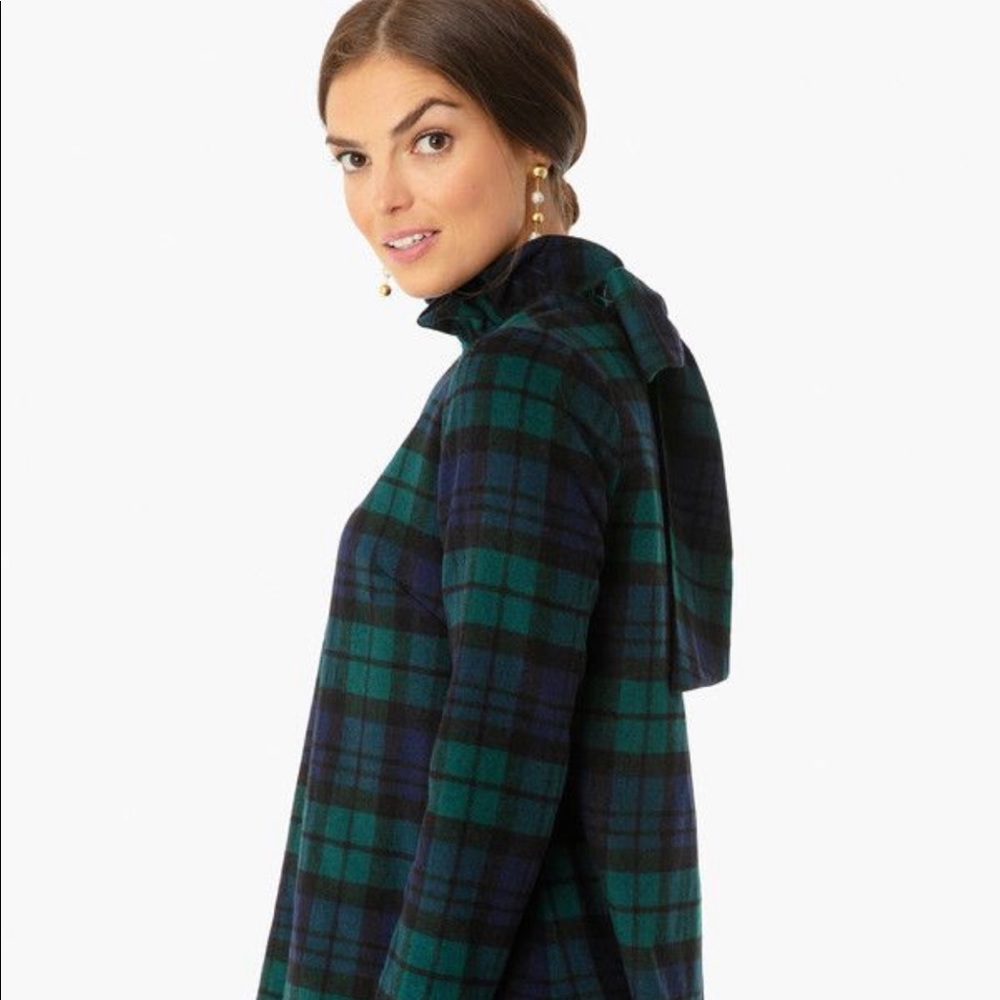 Tuckernuck Blackwatch Plaid Faye Blouse-Small